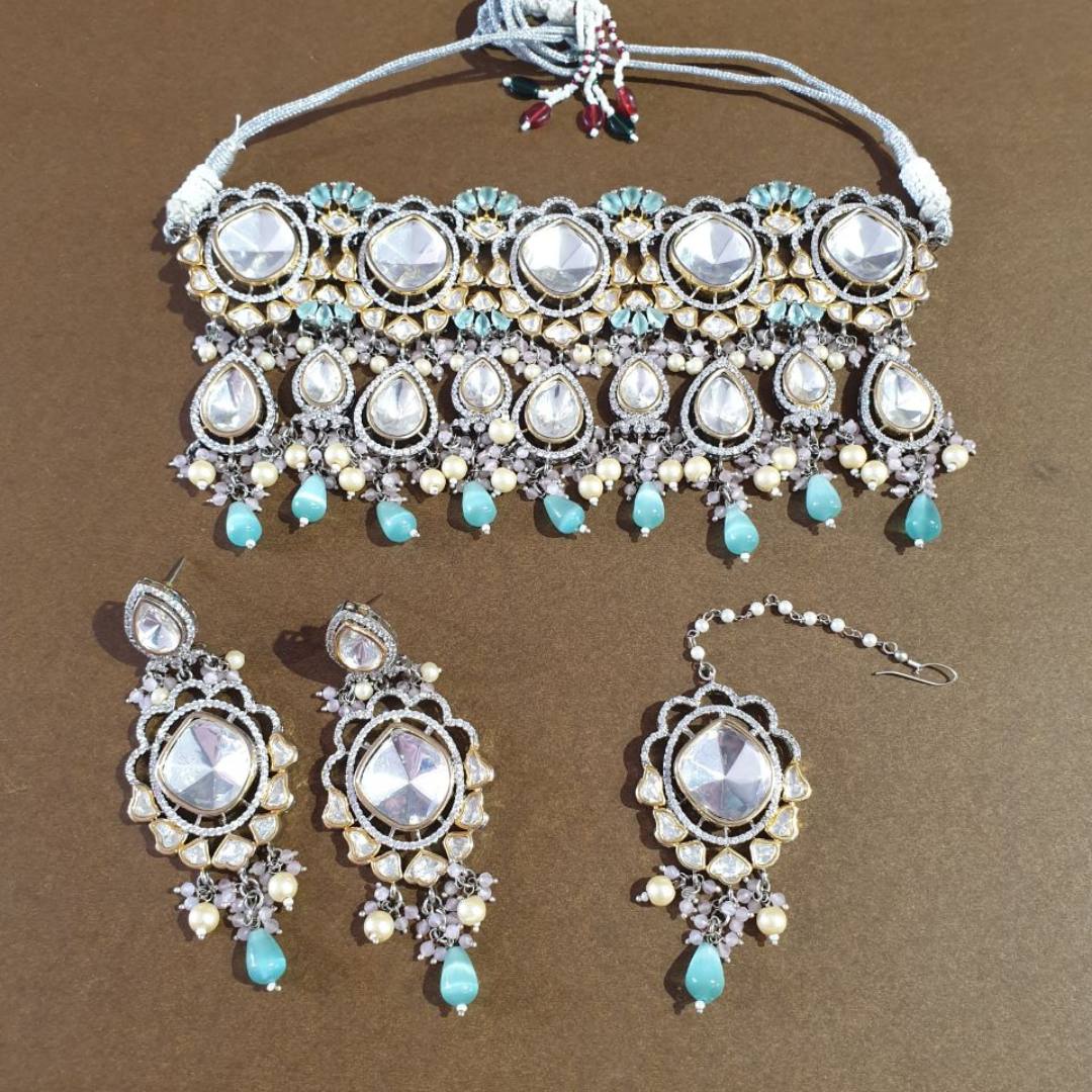 PREET POLKI JEWELLERY SET