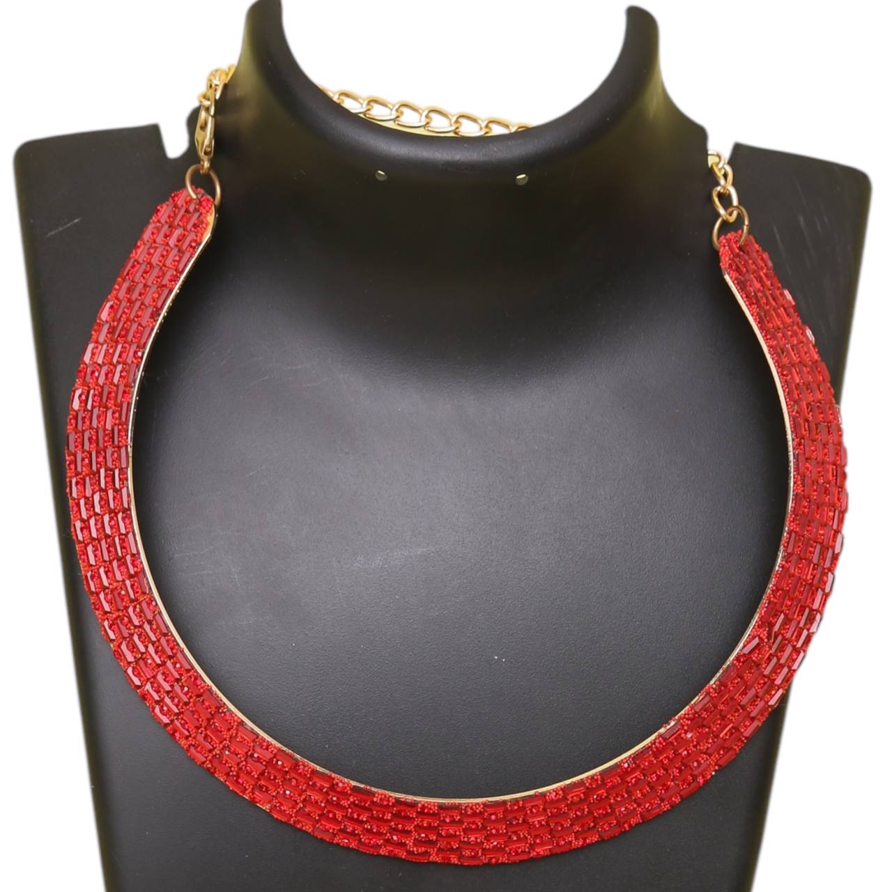 KOREAN SUNSHINE RED NECKLACE