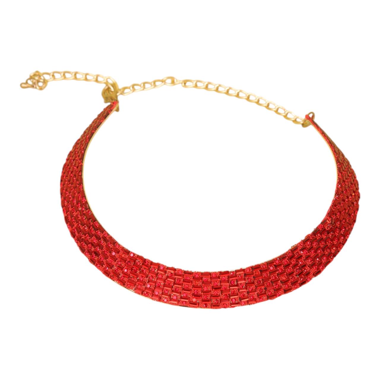 KOREAN SUNSHINE RED NECKLACE