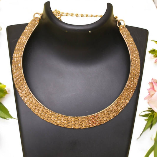 KOREAN SUNSHINE GOLDEN NECKLACE