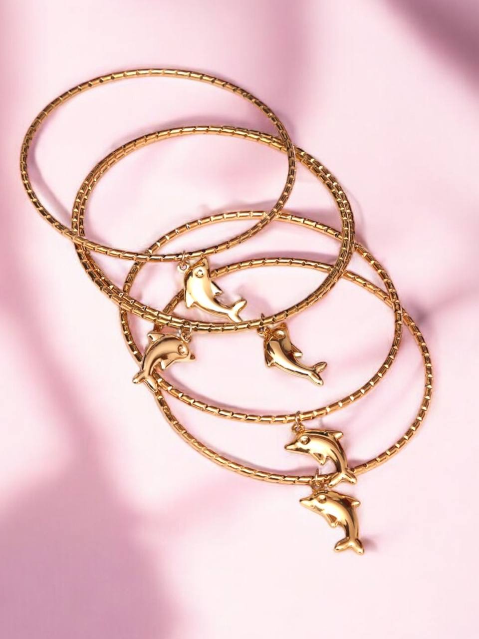Plus solid  antitarnish bangles