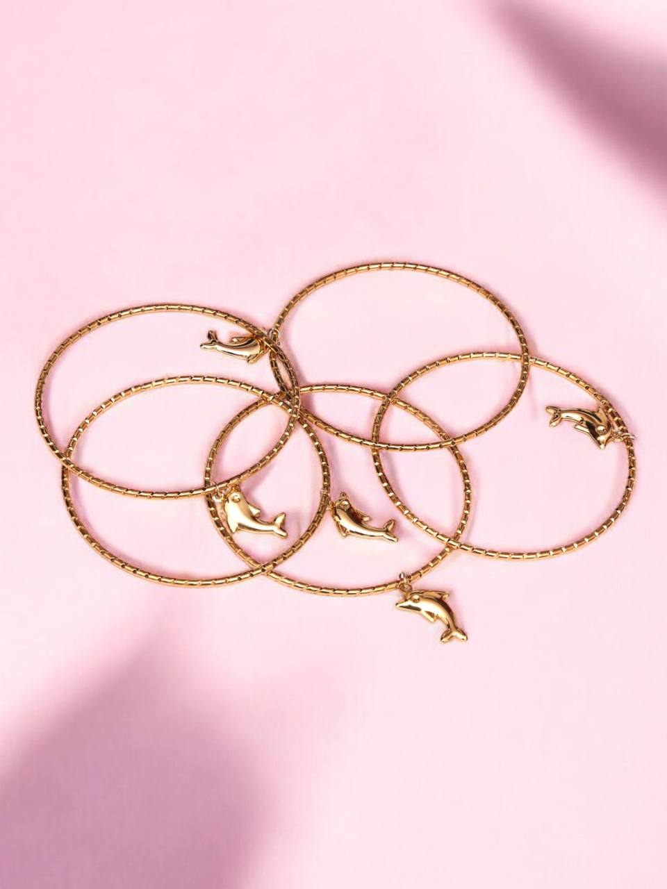 Plus solid  antitarnish bangles