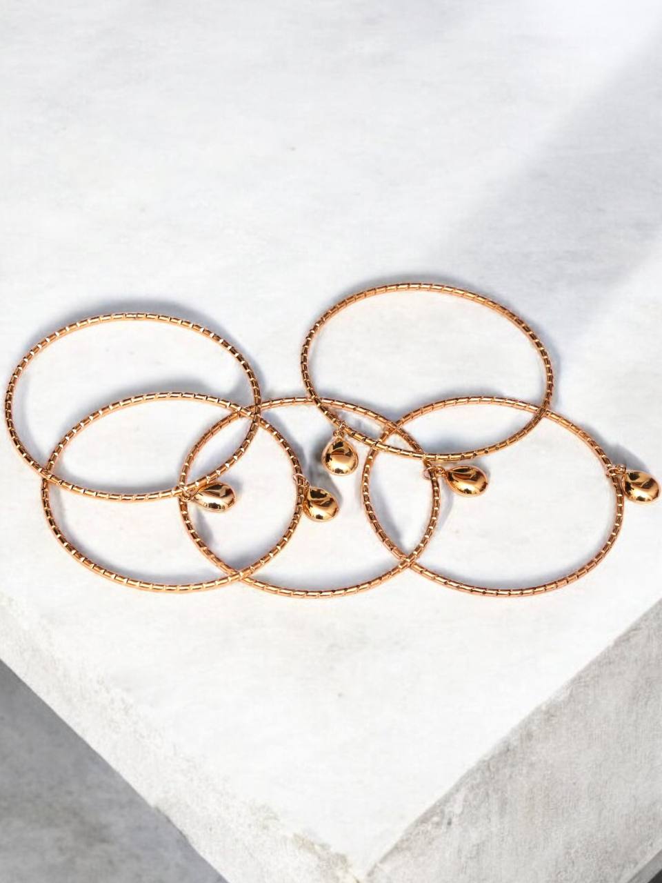 Solid antitarnish bangles