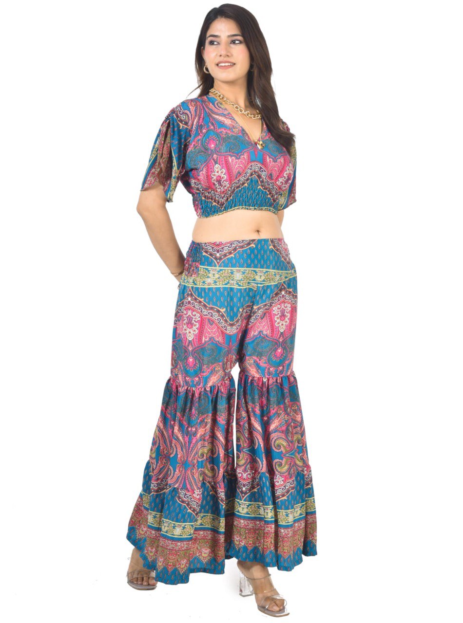 KYLIE SHARARA CO-ORD SET