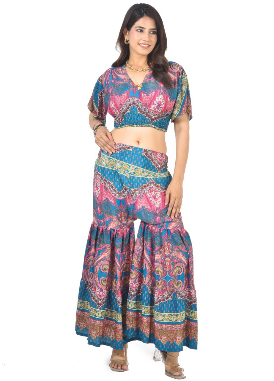 KYLIE SHARARA CO-ORD SET