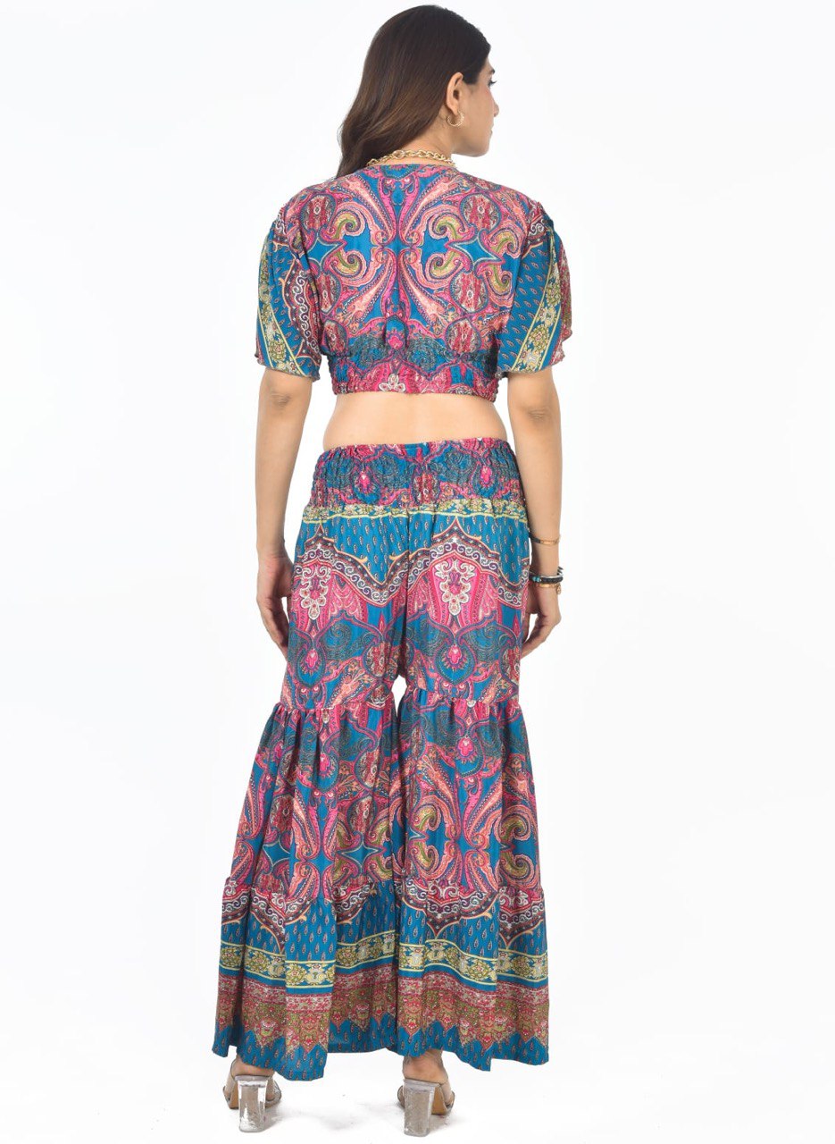 KYLIE SHARARA CO-ORD SET