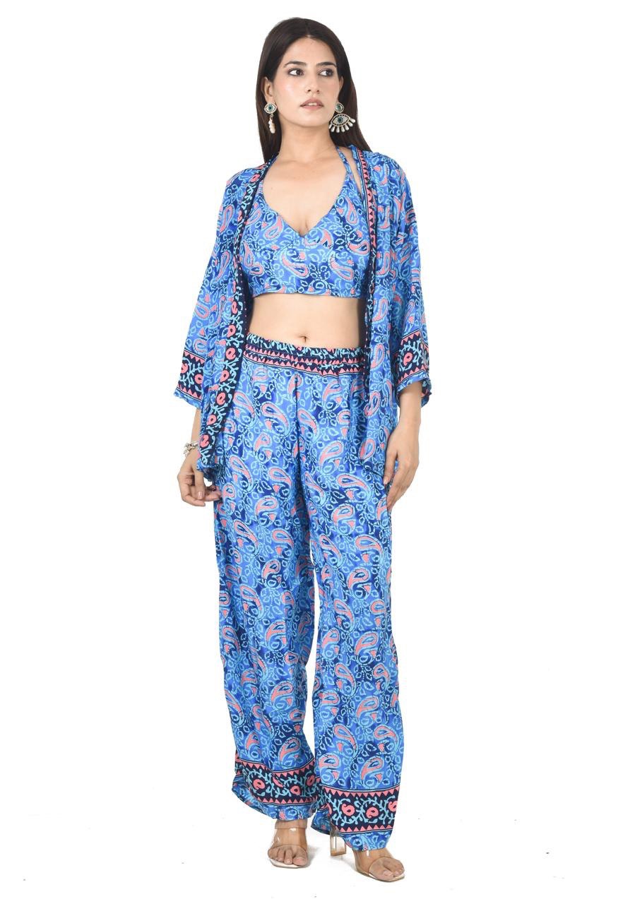 ALEXANDRA (BL) 3-PIECE CO-ORD SET