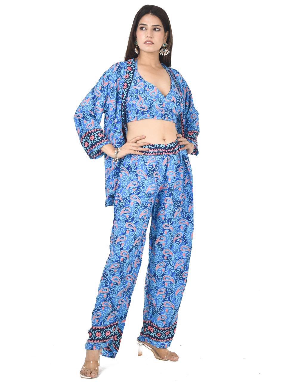 ALEXANDRA (BL) 3-PIECE CO-ORD SET