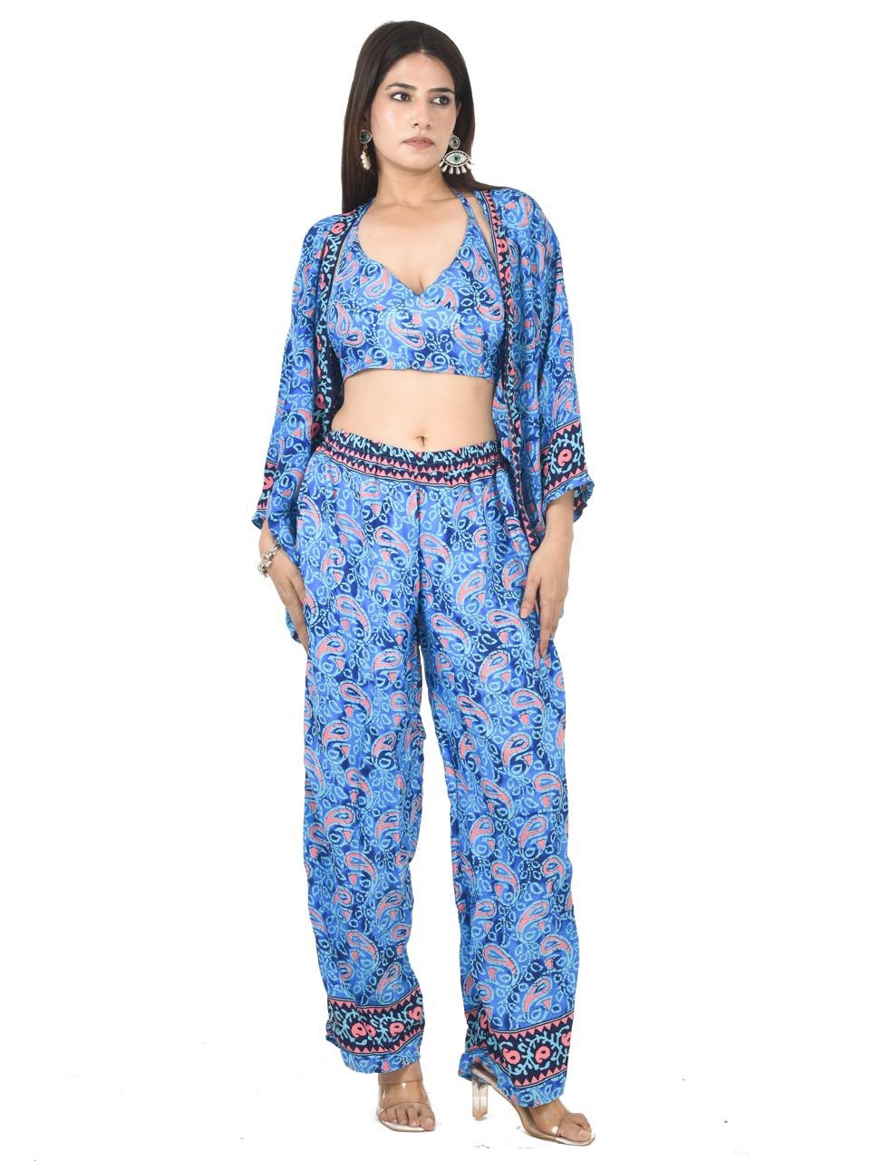 ALEXANDRA (BL) 3-PIECE CO-ORD SET