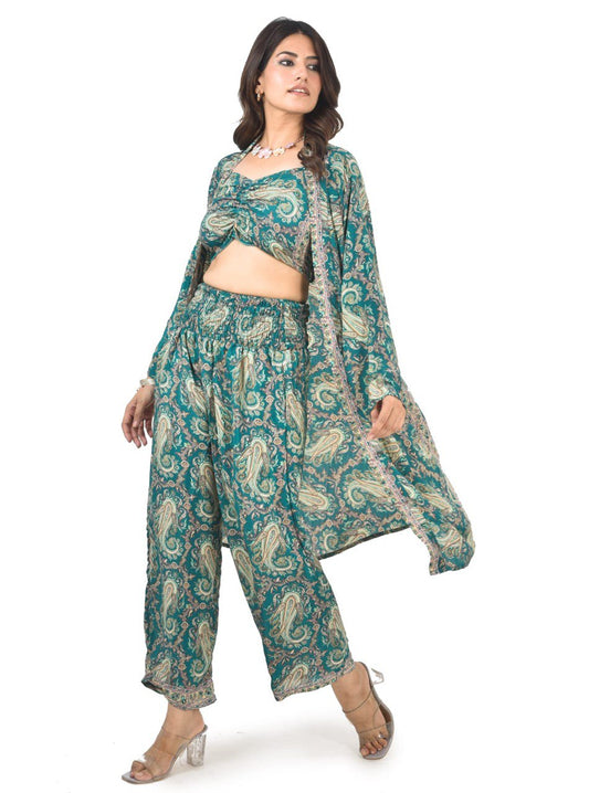 DIMPI GREEN CO-ORD SET