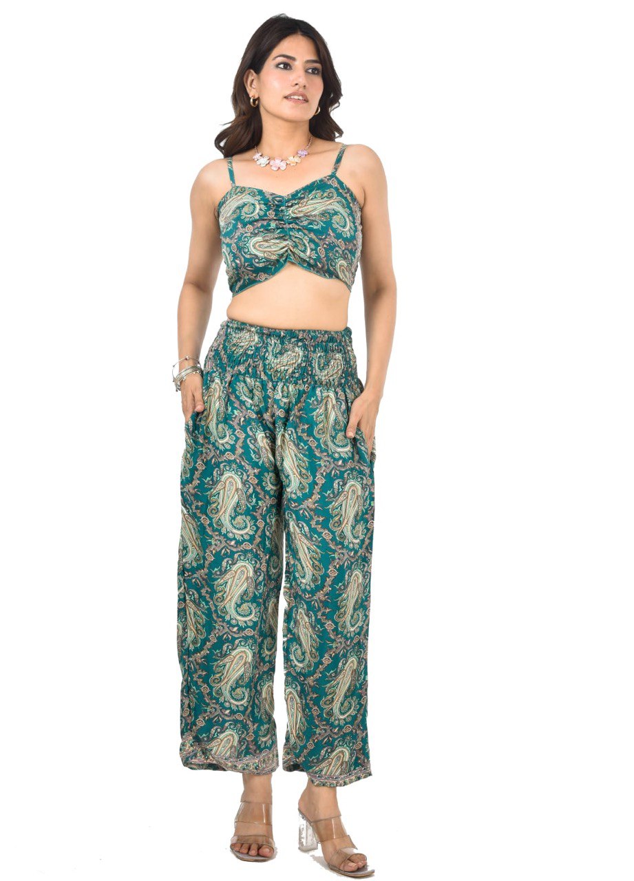 DIMPI GREEN CO-ORD SET