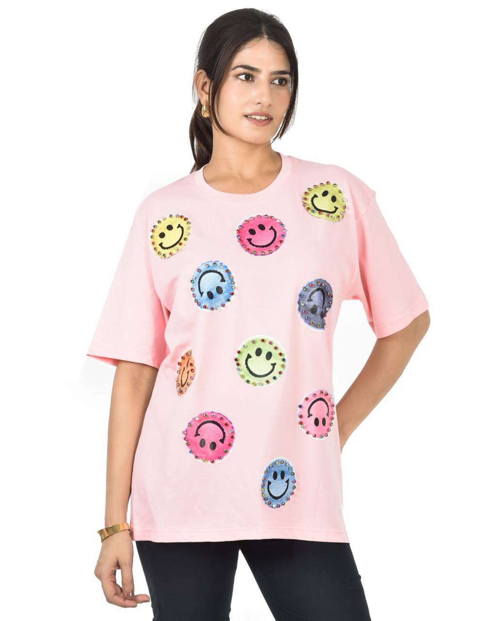 Smily peach T-Shirt