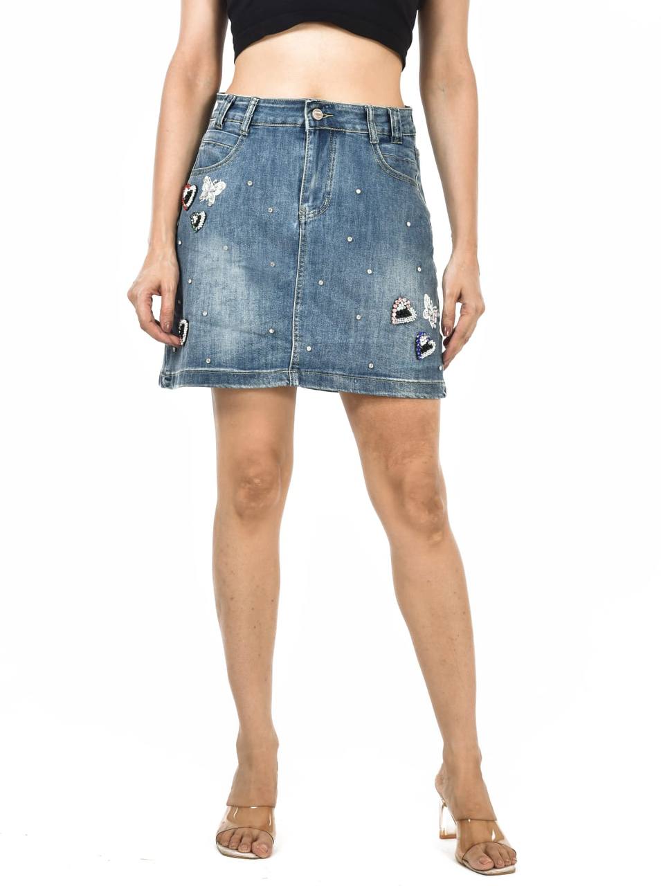 Luna Korean minni skirt