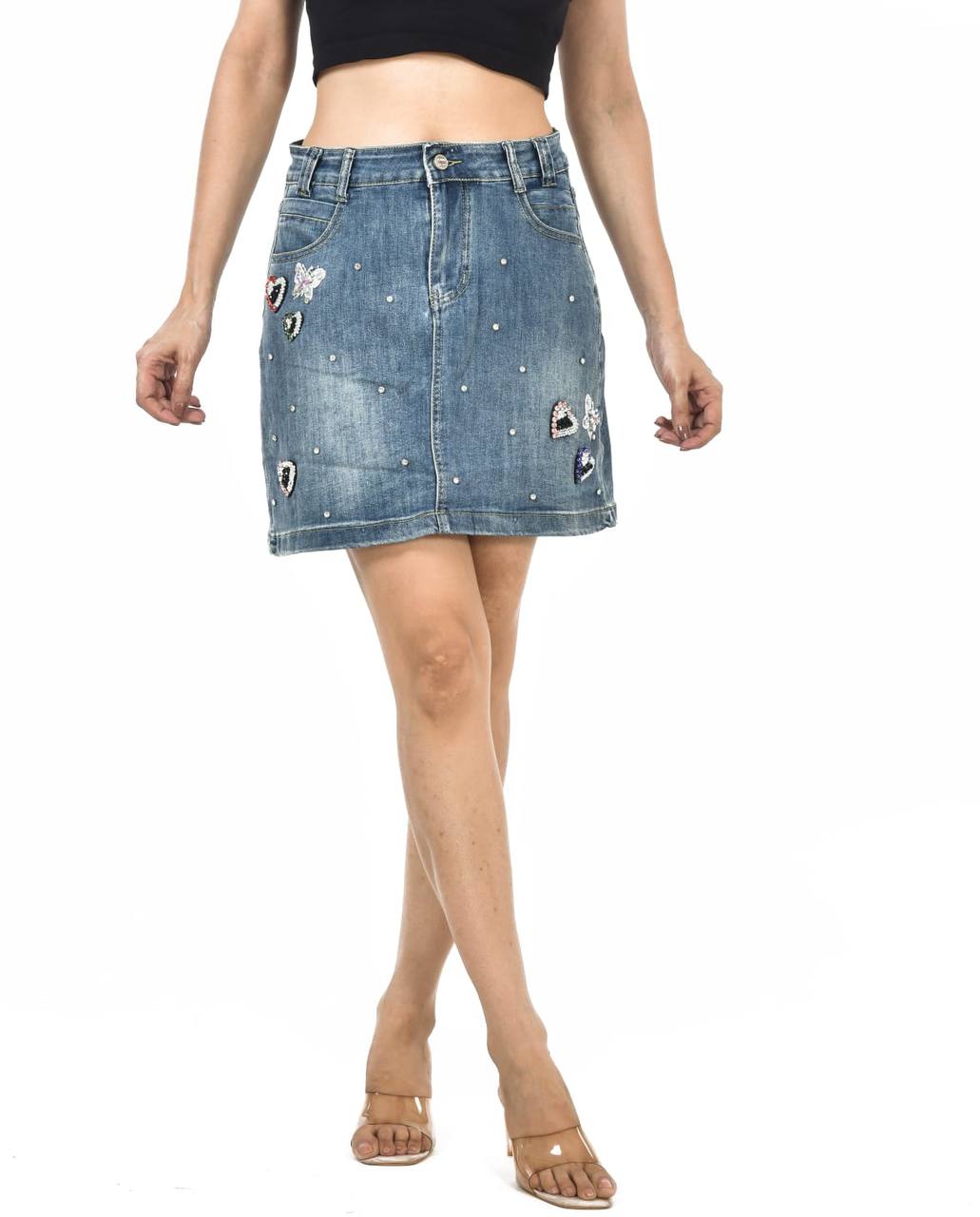 Luna Korean minni skirt