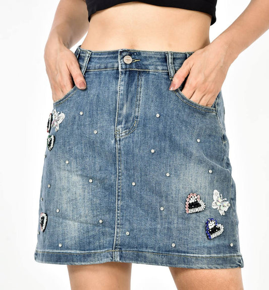 Luna Korean minni skirt