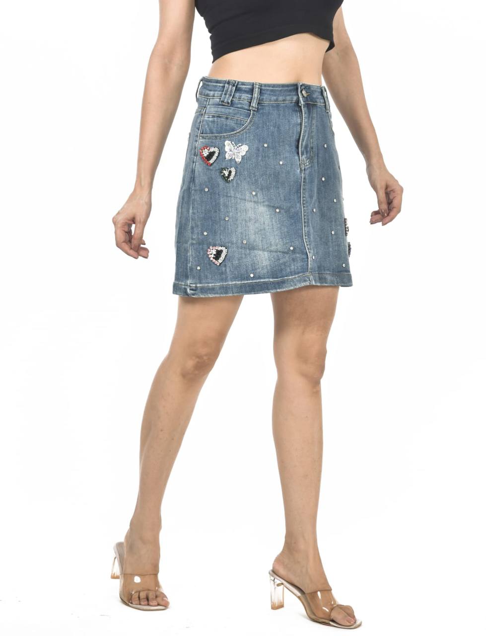 Luna Korean minni skirt