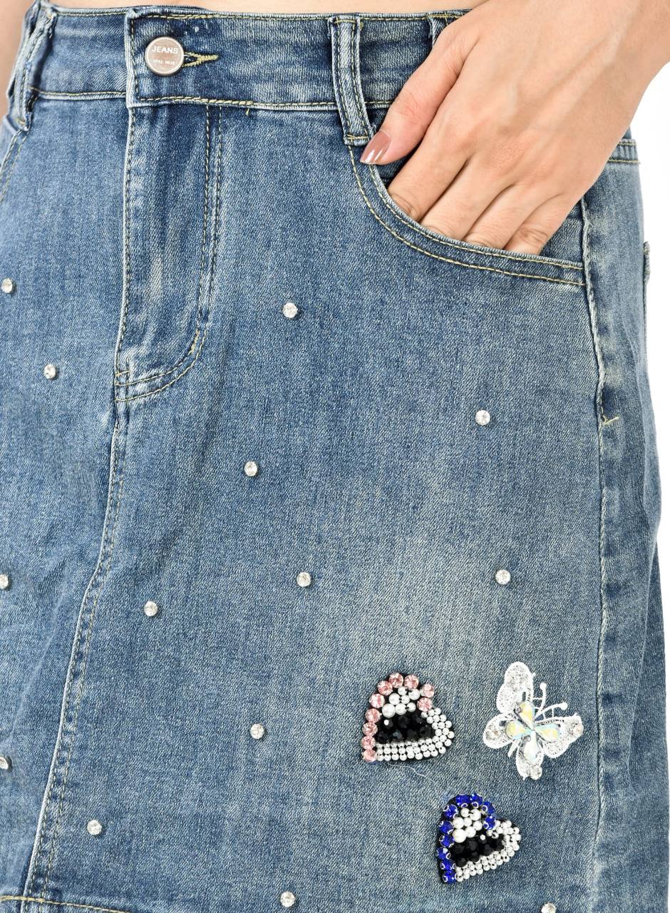 Luna Korean minni skirt