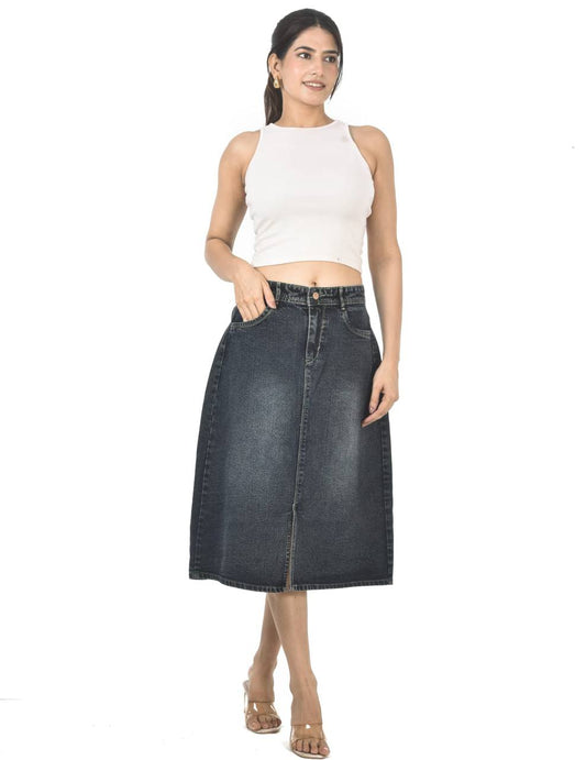 EVA black skirt