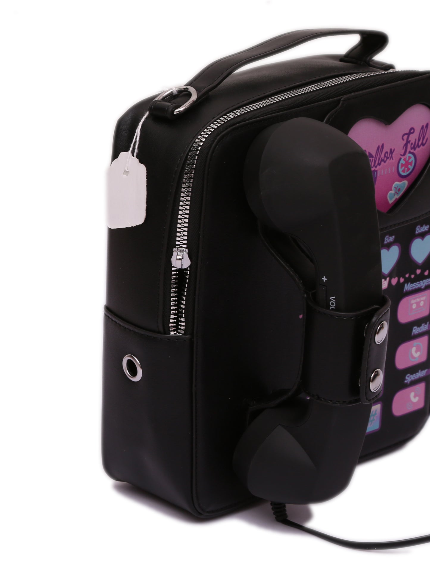 Black DIL KA TELIPHOON BAG