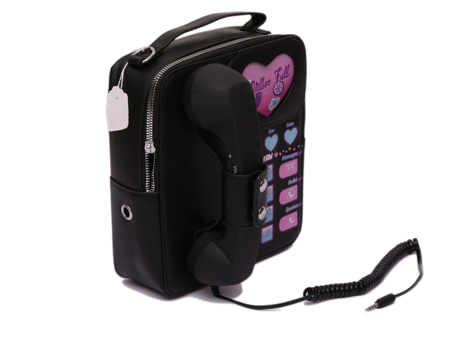 Black DIL KA TELIPHOON BAG