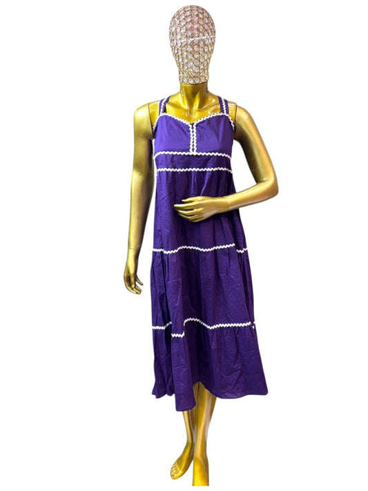 Raya voilet middie dress