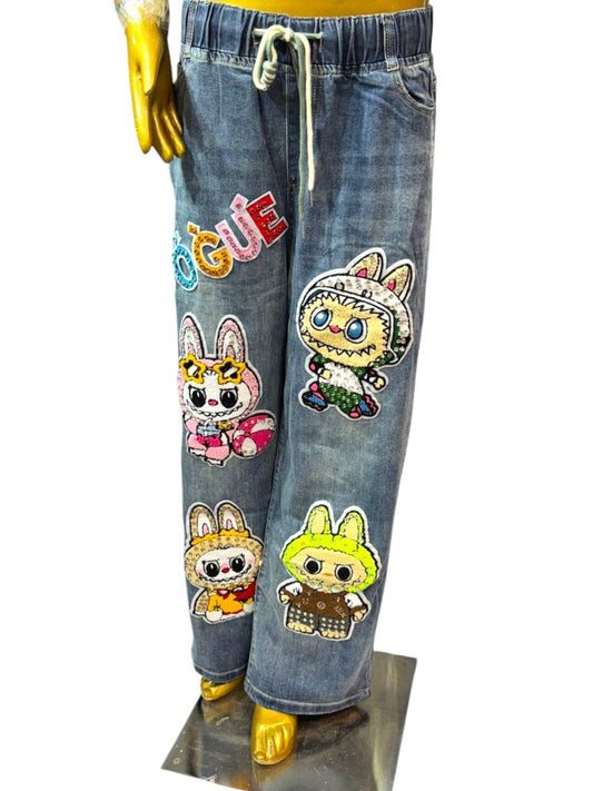 Labubu-1 jeans Jeggings