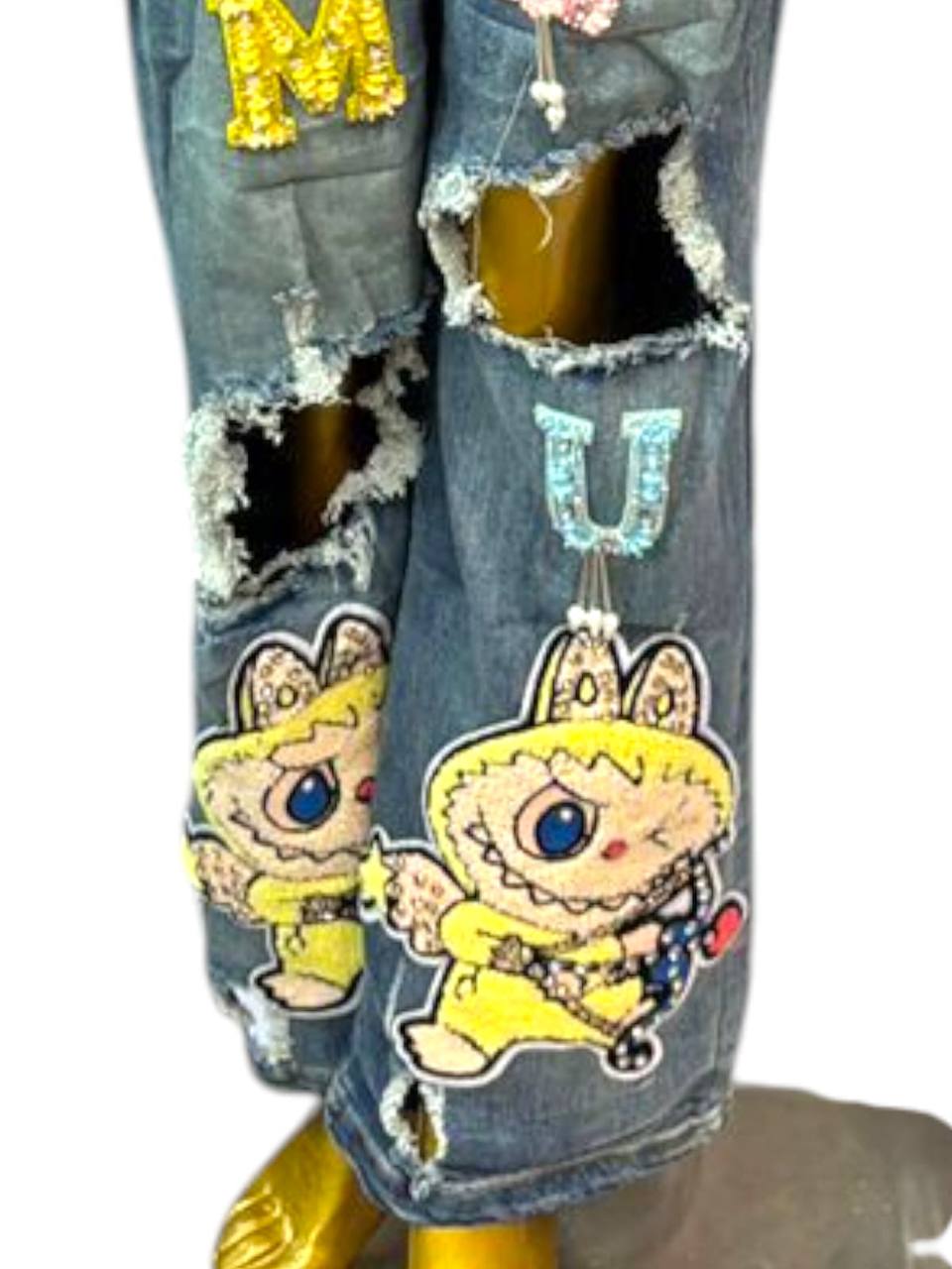 Labubu-2 jeans Jeggings