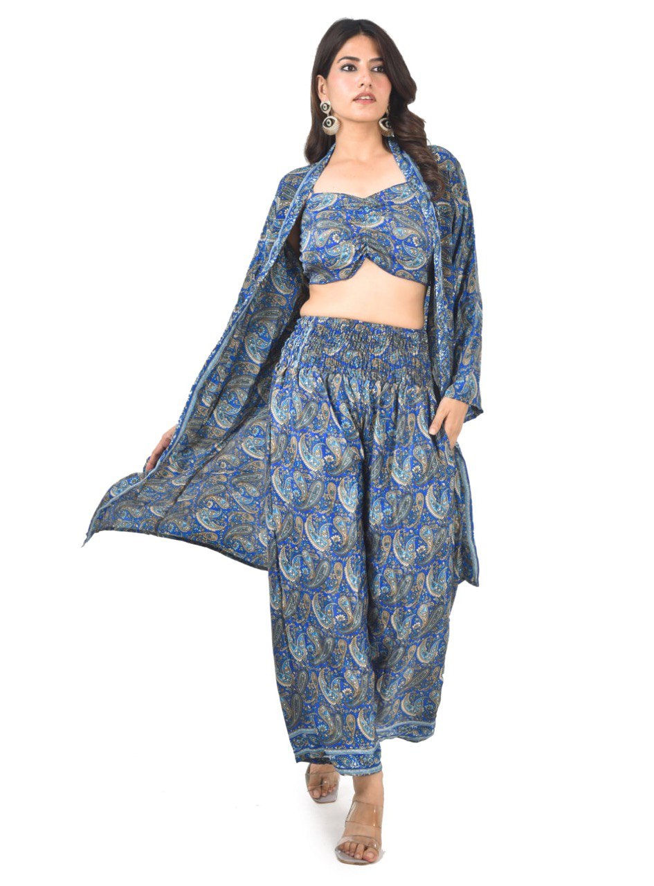 Dimpi blue co-ord set