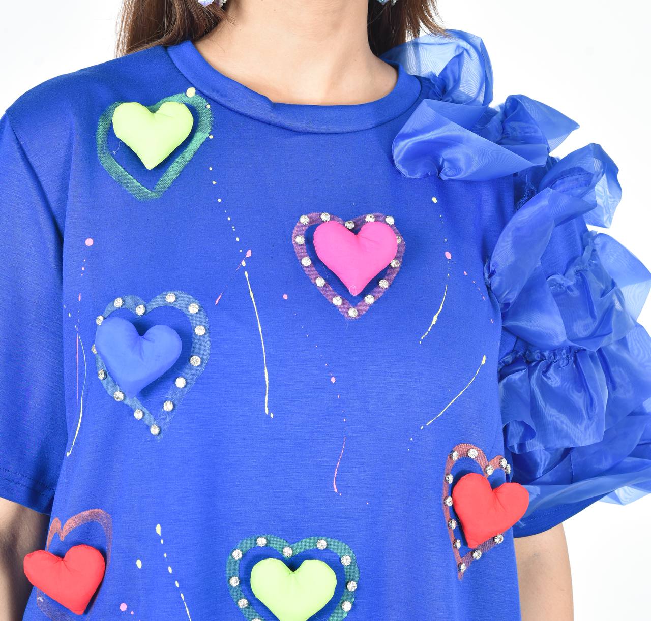 Korean Blue love dress