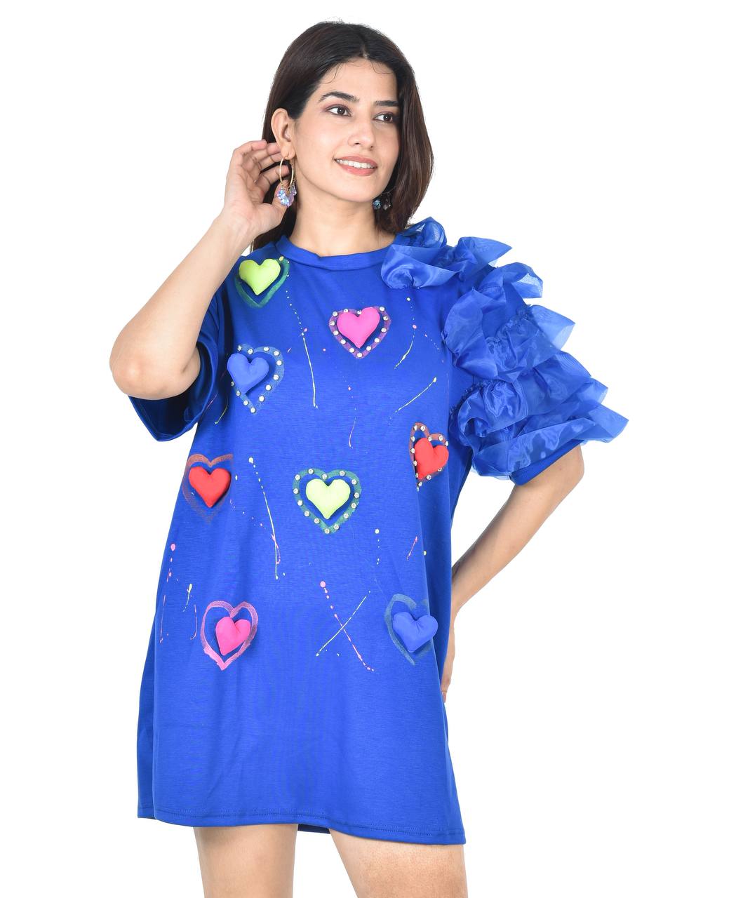 Korean Blue love dress