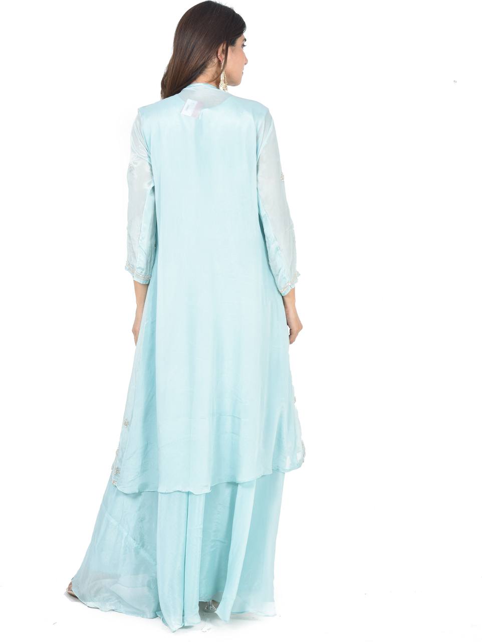 Haseena turquoise suit