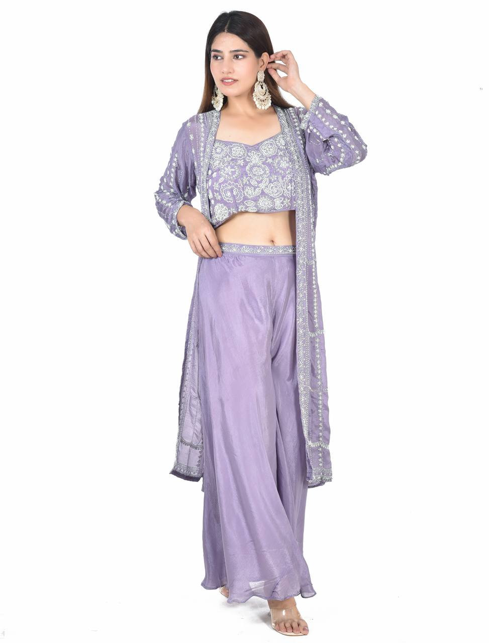 Arsheena turquoise suit