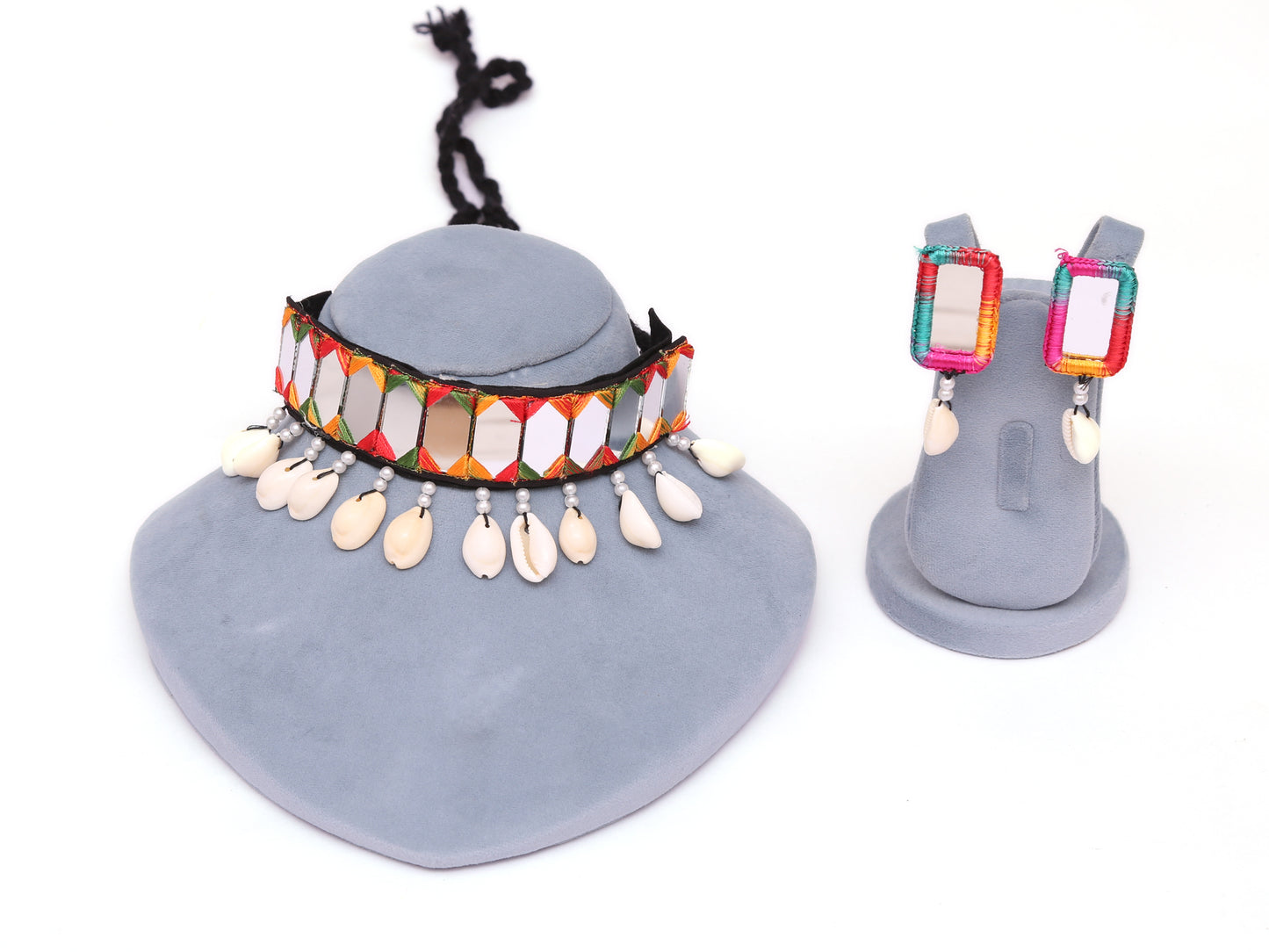Mirror hexa codi choker necklace