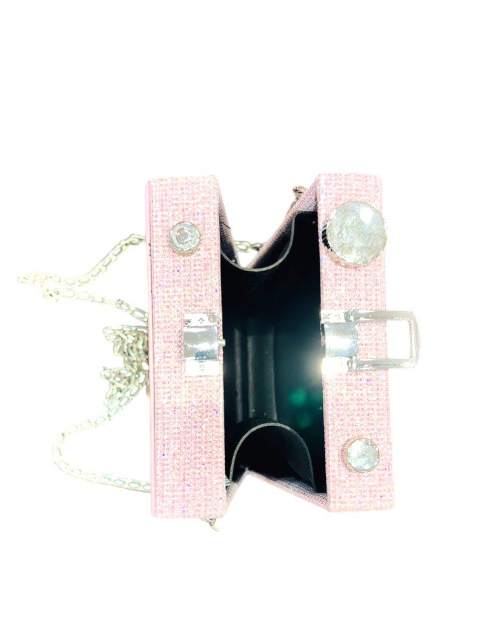 Big pink influncer camera hand bag