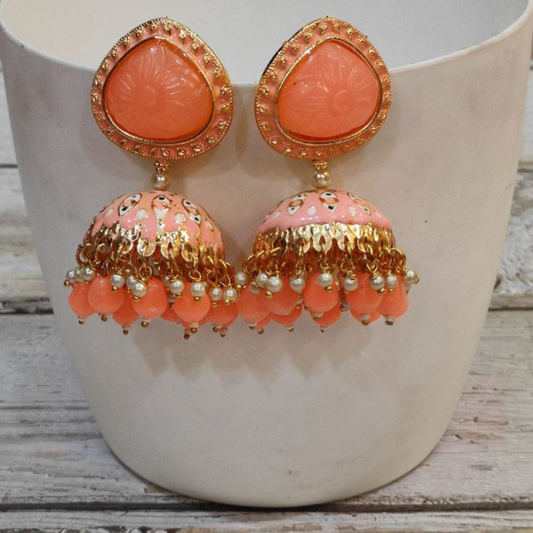 ISHQ PEACH EARRING