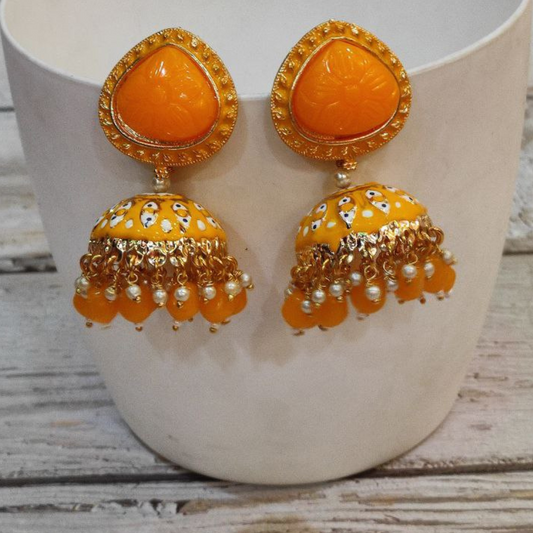 ISHQ YELLOW EARRING