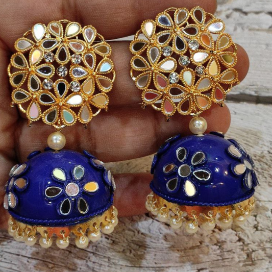 JAGMAG BLUE EARRING