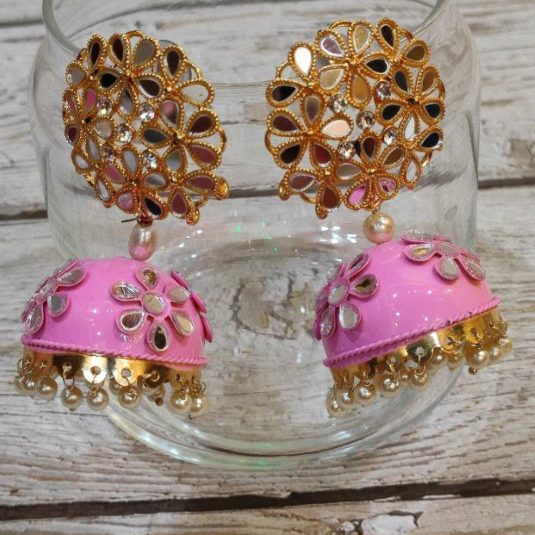 JAGMAG PINK EARRING
