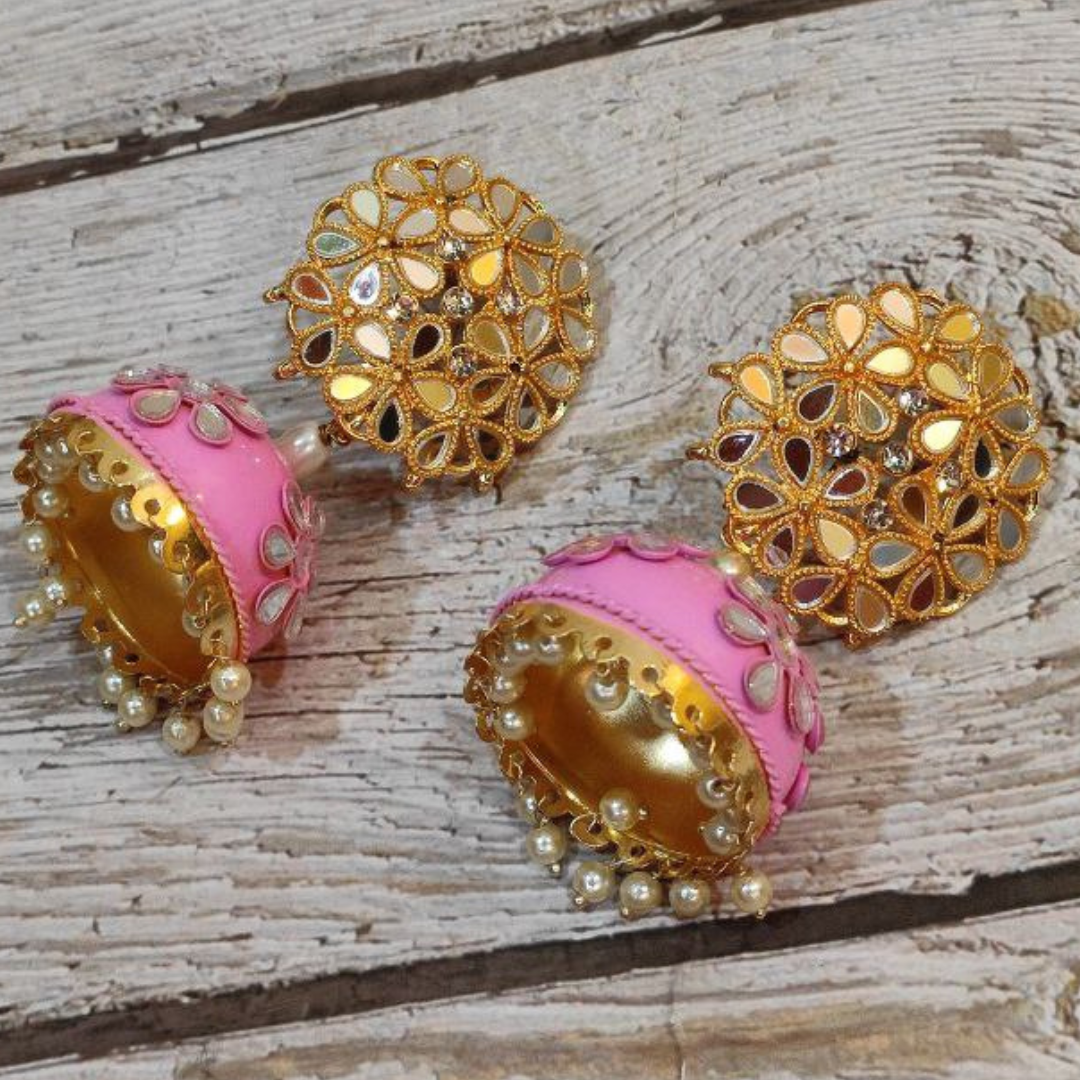 JAGMAG PINK EARRING
