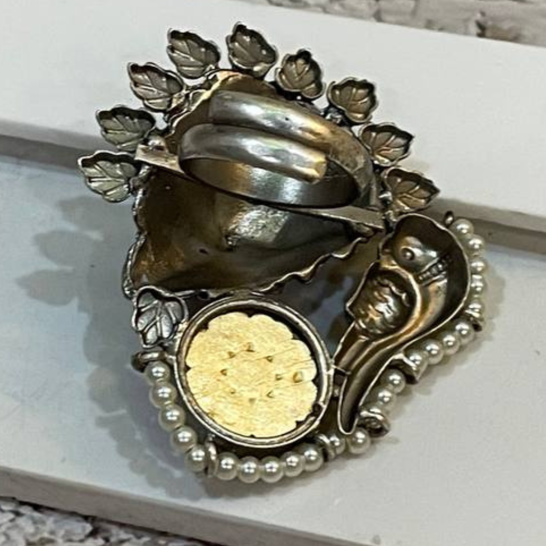 KESARI RANI SILVER RING