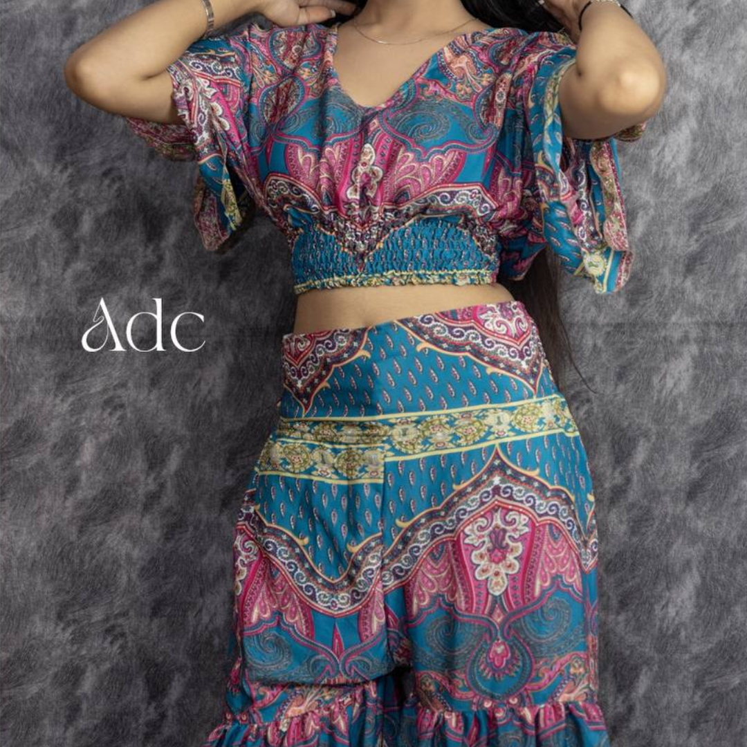 KYLIE SHARARA CO-ORD SET