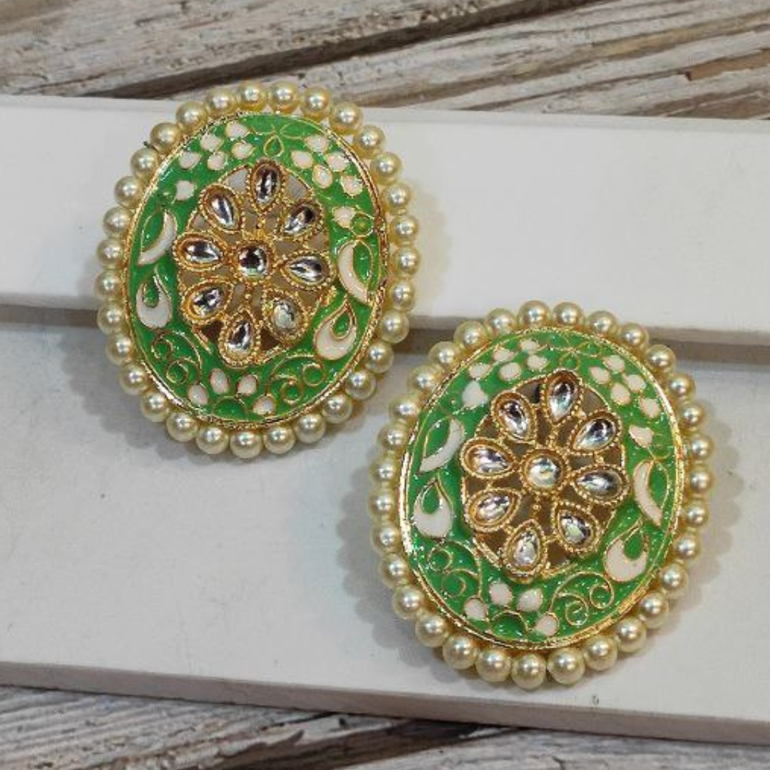 CHOTA BHIM MINT STUD-EARRING