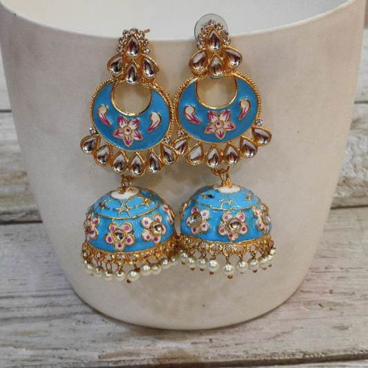 NAGMA AQUA JHUMKA