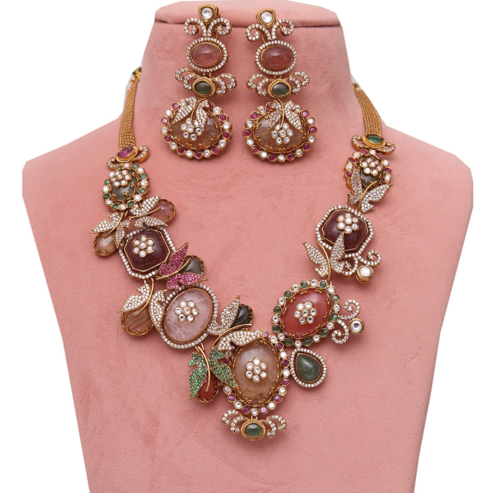 Multi-2 Vantara jewellery set