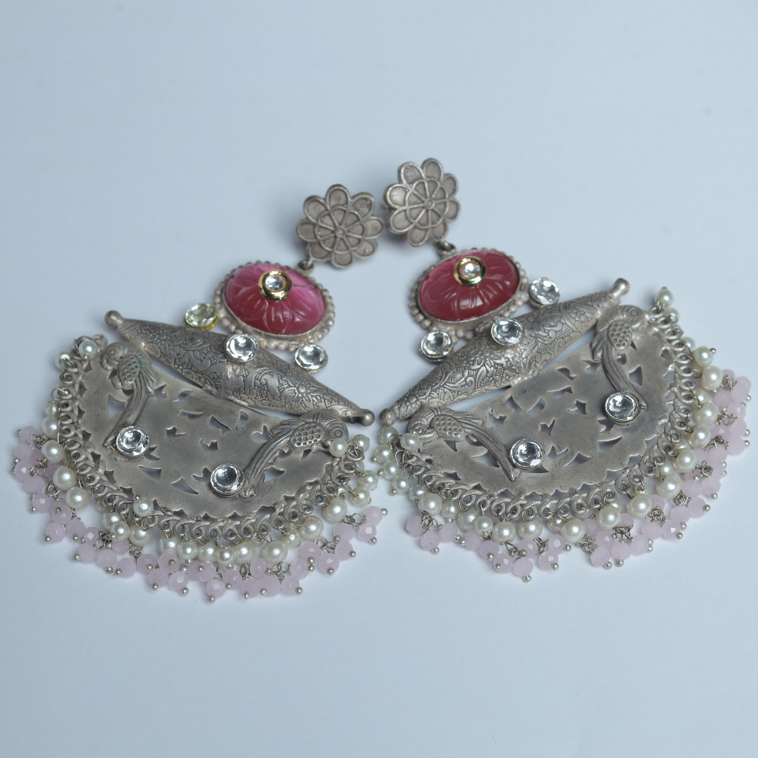 CELINE PINK EARRING