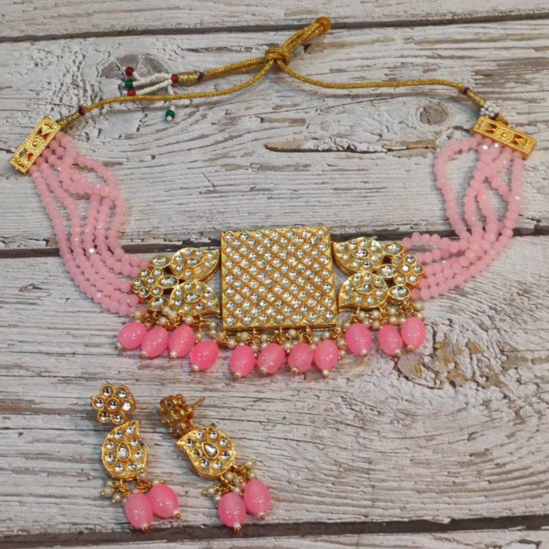 SANGINI PINK NECKLACE