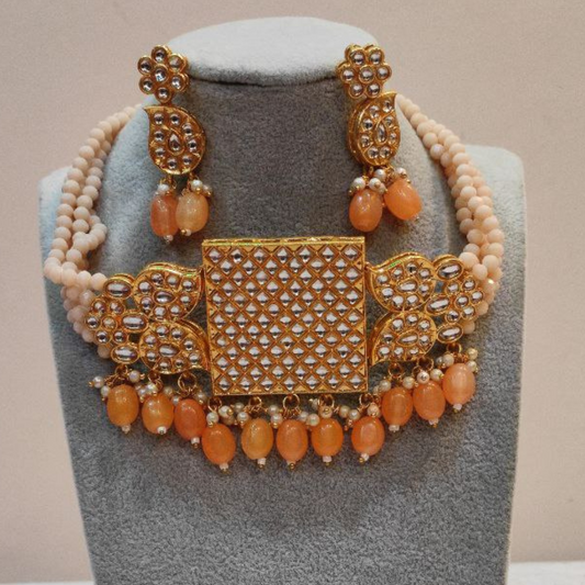 SANGINI PEACH NECKLACE