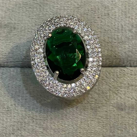 MOON EMERALD RINGS