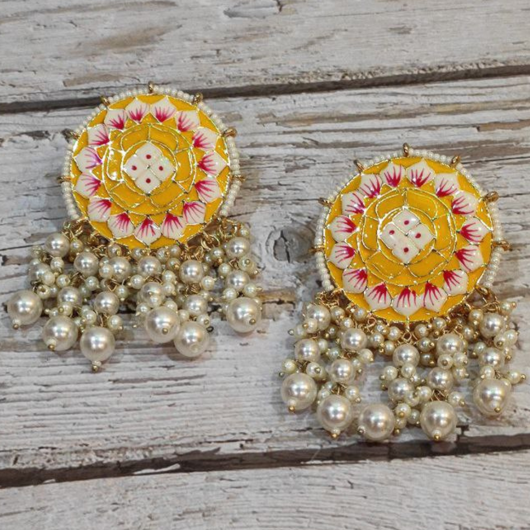 SAWAN YELLOW EARRING