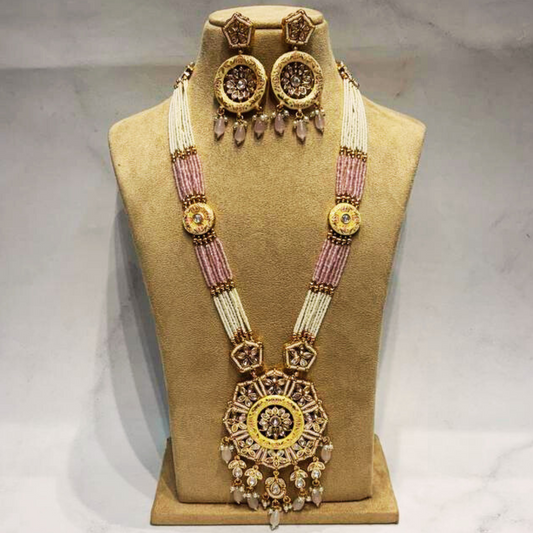 DEEKSHITA PINK NECKLACE